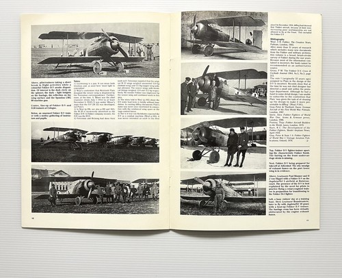 Fokker D.V by PM Grosz WWI German Aircraft Windsock Mini Datafile 11 PB 1997 - Picture 6 of 7