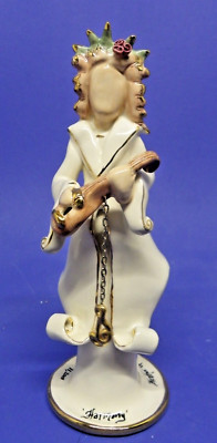 Blue Sky Heather Goldminc ''Harmony'' Angel Candleholder 9/11/2001 Memorial 8.5''