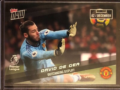 2017 Topps Now PL Premier League #73 David de Gea Manchester United FC  - Main Image