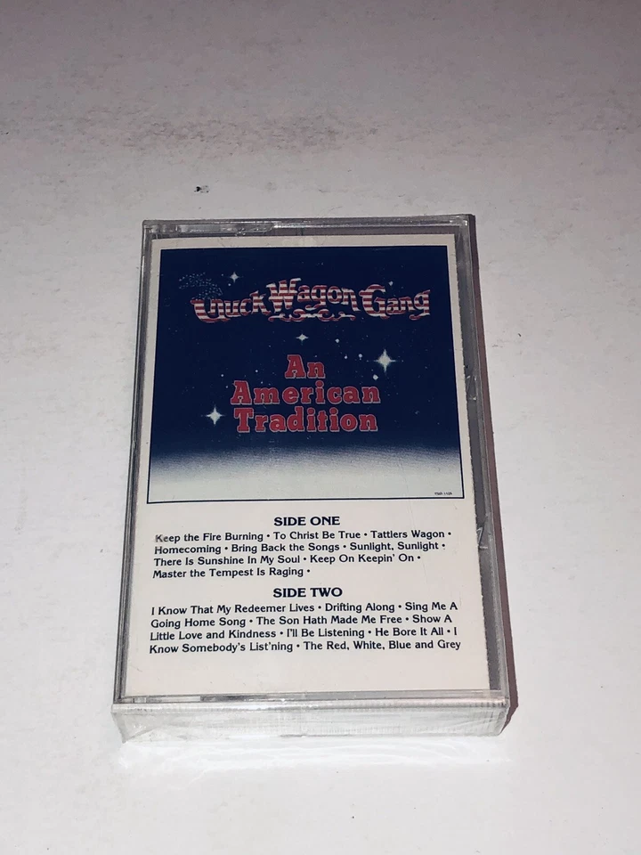 Chuck Wagon Gang Homecoming Southern Gospel Music Sealed Cassette 1C02 - Image 3 of 4