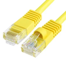 Set of (2) 7FT Cat5e Ethernet Cable UTP LAN Network Patch Cord RJ45 Cat5e Cables