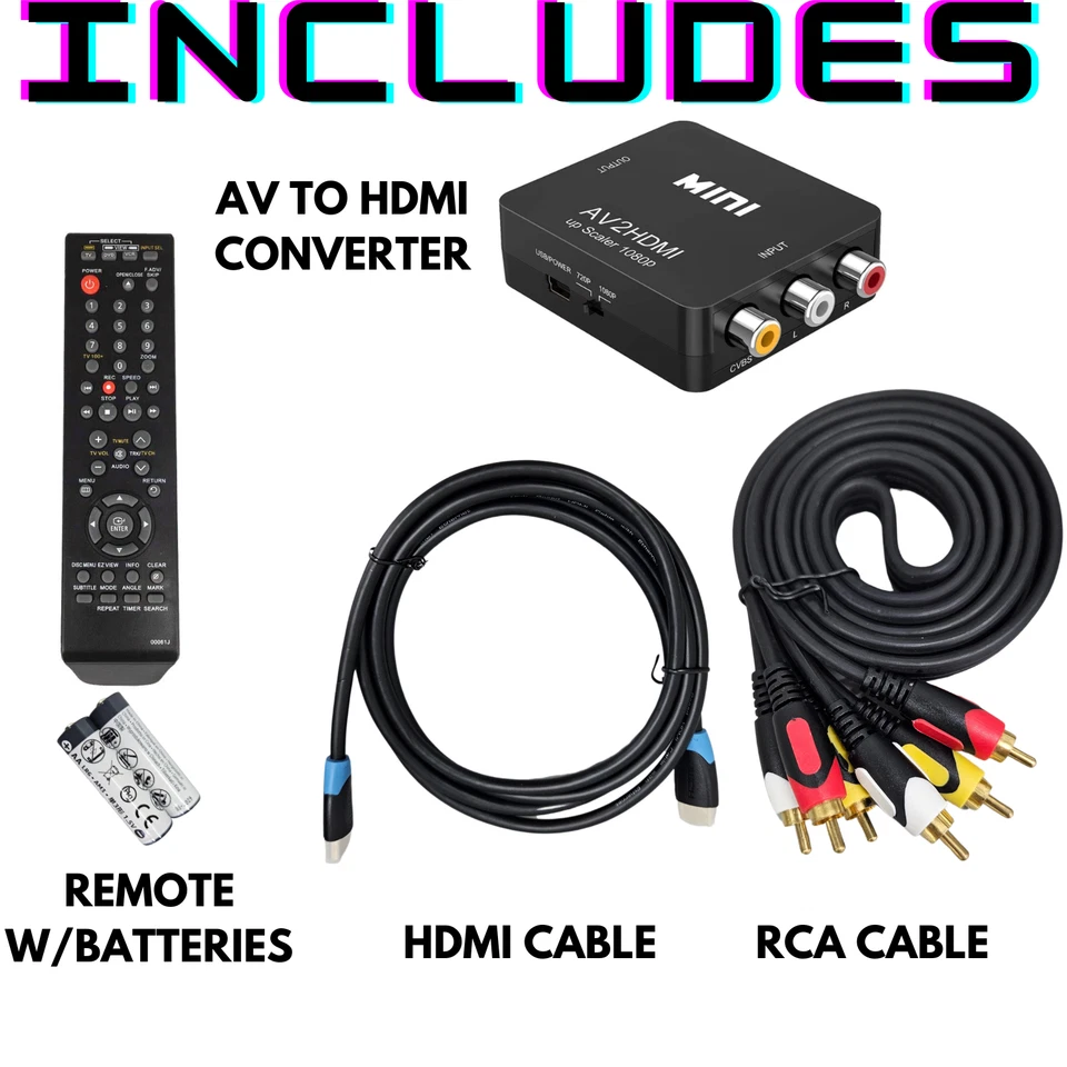 Reproductor combinado de DVD VCR VHS HDMI 1080p Samsung DVD-V9800 Foto 2 de 4