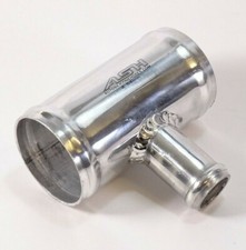 Aluminium T Piece Pipe Connector - 3 Way Alloy Joiner for Silicone & Rubber Hose