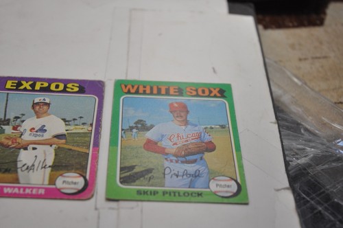 1975 Topps Baseball base Set lot of +- 35 cards stars simmons yeager wynn mlb 2 - Bild 24 von 24