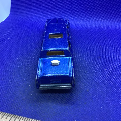 MAJORETTE LIMOUSINE LINCOLN blue # 339 CAR STRETCH LIMO 1:58 Diecast - Picture 3 of 4