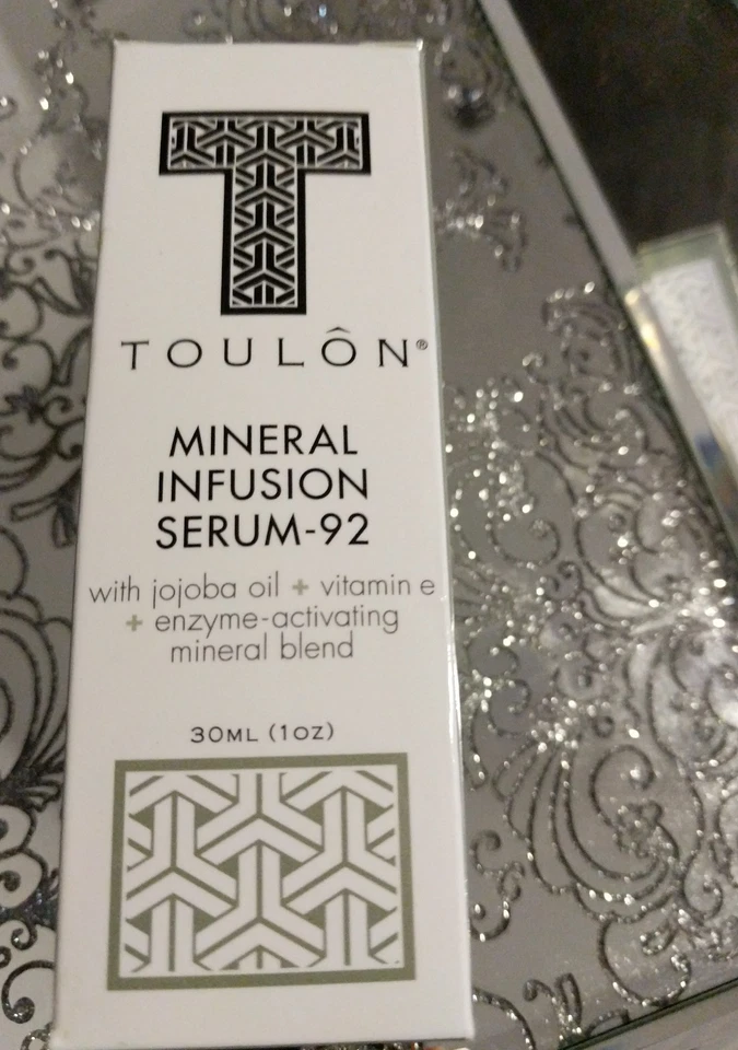 Suero para infusión mineral Toulon - 92 aceite de jojoba enzima activadora antienvejecimiento 1 OZ Foto 3 de 4