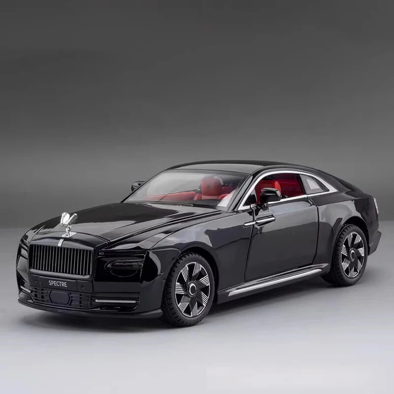 1:24 Rolls Royce Spectre Alloy Diecast Model Car Sound Light Toy