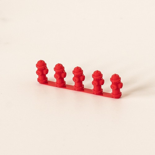 USA Made - HO Scale Fire Hydrants - 5 Pack 870788 - Picture 3 of 3