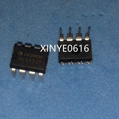 20Pcs NE5532P NE5532 DIP-8 Dual Low Noise Op-Amp TI IC