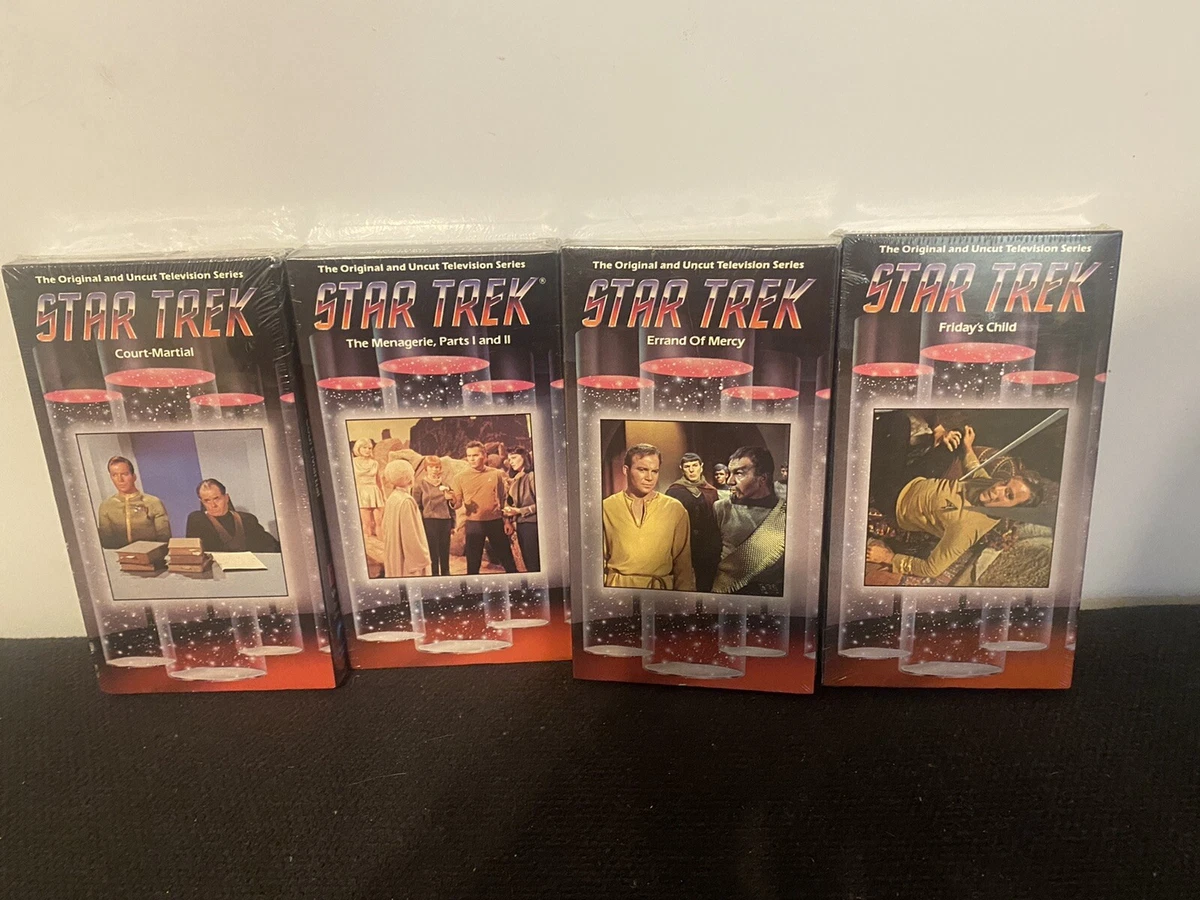 Star trek tv show rare sealed vhs tapes plandetransformacion.unirioja.es