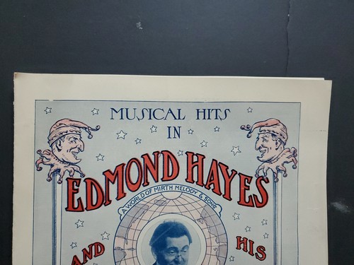 Rare Sheet Music Musical Hits in Edmond Hayes & His Own Company Bozo Show 1919 - Picture 2 of 7