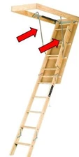 Louisville Attic Ladder Left & Right Power Arm Full Kit PR315500-LH&RH