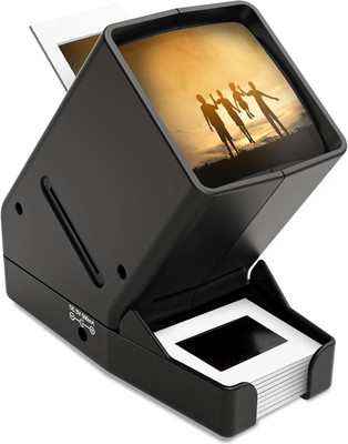 35Mm Slide Viewer, 3X Magnification, USB Powered/Battery Operation-For 35Mm Slid