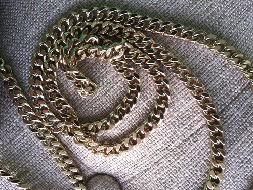 Henri Bendel Tasche hellrosa Umhängetasche Mini Leder große Ringgriffe Kettenriemen - Bild 10 von 18