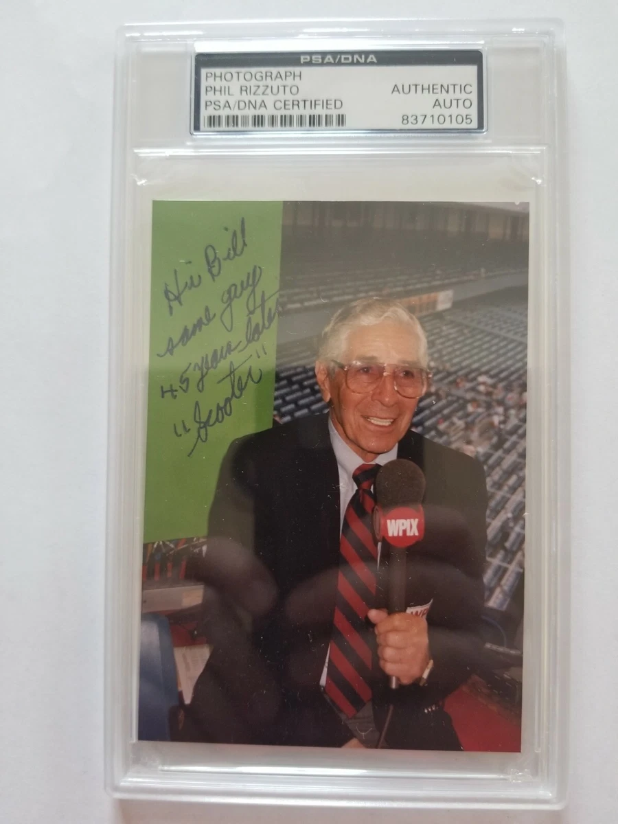 Phil Rizzuto MLB Original Autographed Photos for sale | eBay