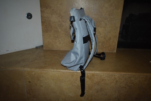 Bugatti Henry REBORN Backpack 3 In 1 Bag purse Tote Unisex Mens Womens Gray Grey - Picture 3 of 16