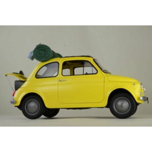 1/12 Lupin the Third Cagliostro Castle Fiat 500 S1/4 CVS-001 Figure Car Japan - Picture 3 of 10