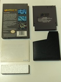 Gauntlet II 2 (Original) - NES - Good Condition! Complete In Box CIB - Nintendo