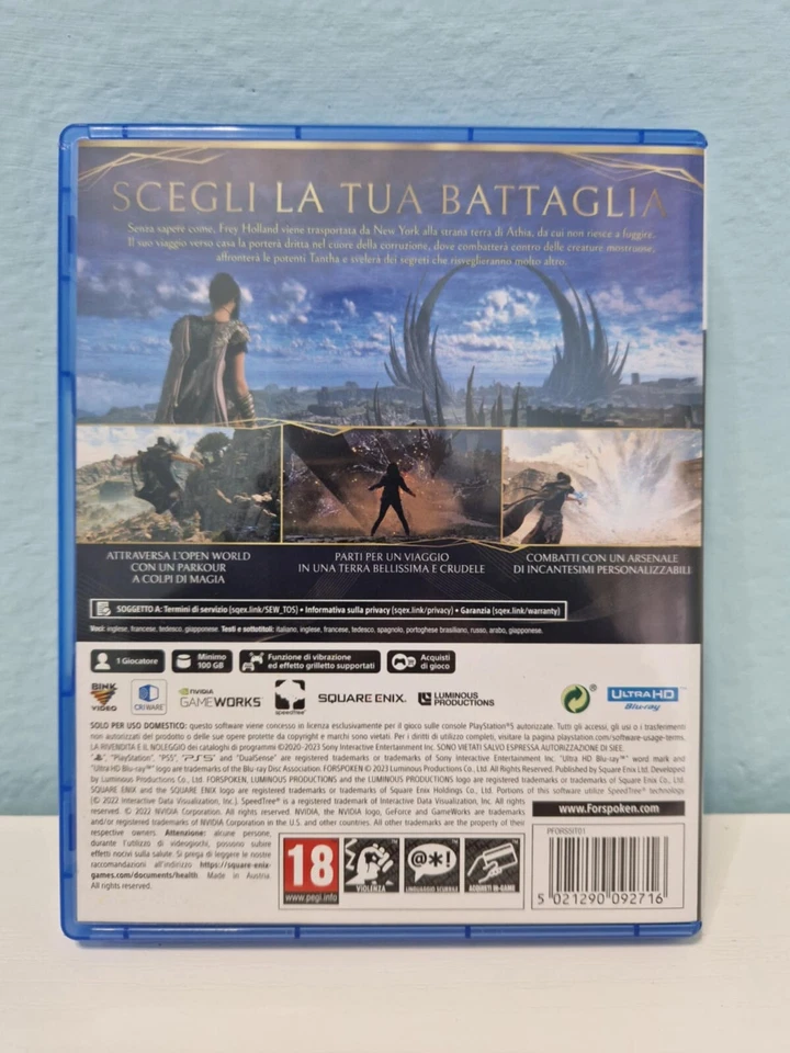 Forspoken (Sony PlayStation 5, 2023), foto 2 di 3