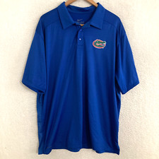 Nike University Florida Gators Polo Shirt XXL Dri-Fit Performance Preppy Golf
