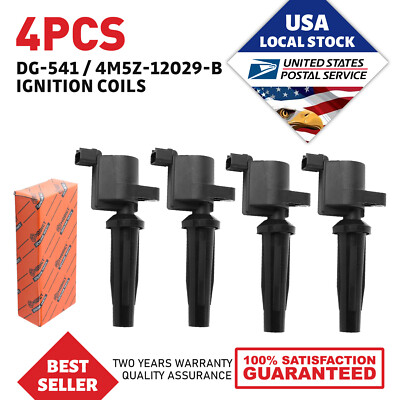 New Ignition Coil For Ford Mazda Transit Focus 2.0L 2.3L FD505 UF621 DG507 DG541