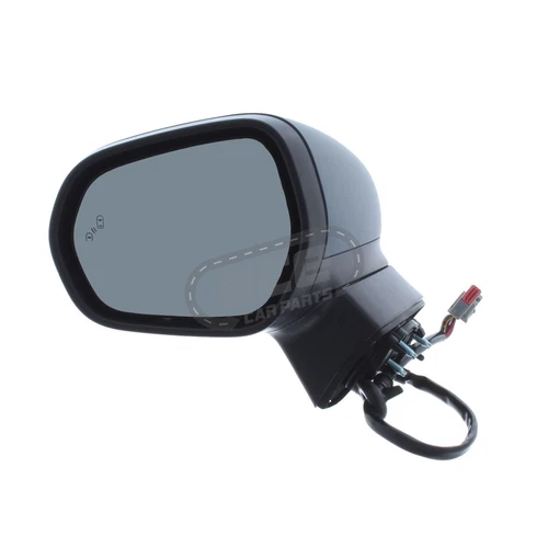 Electric Powerfolding Wing Mirror Ford Fiesta Mk8 Blind Spot Indicator Left Hand