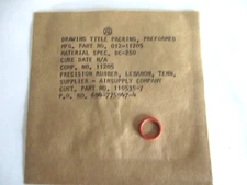 Precision Rubber 110535-7 Preformed Packing O Ring Alt. 012-11205