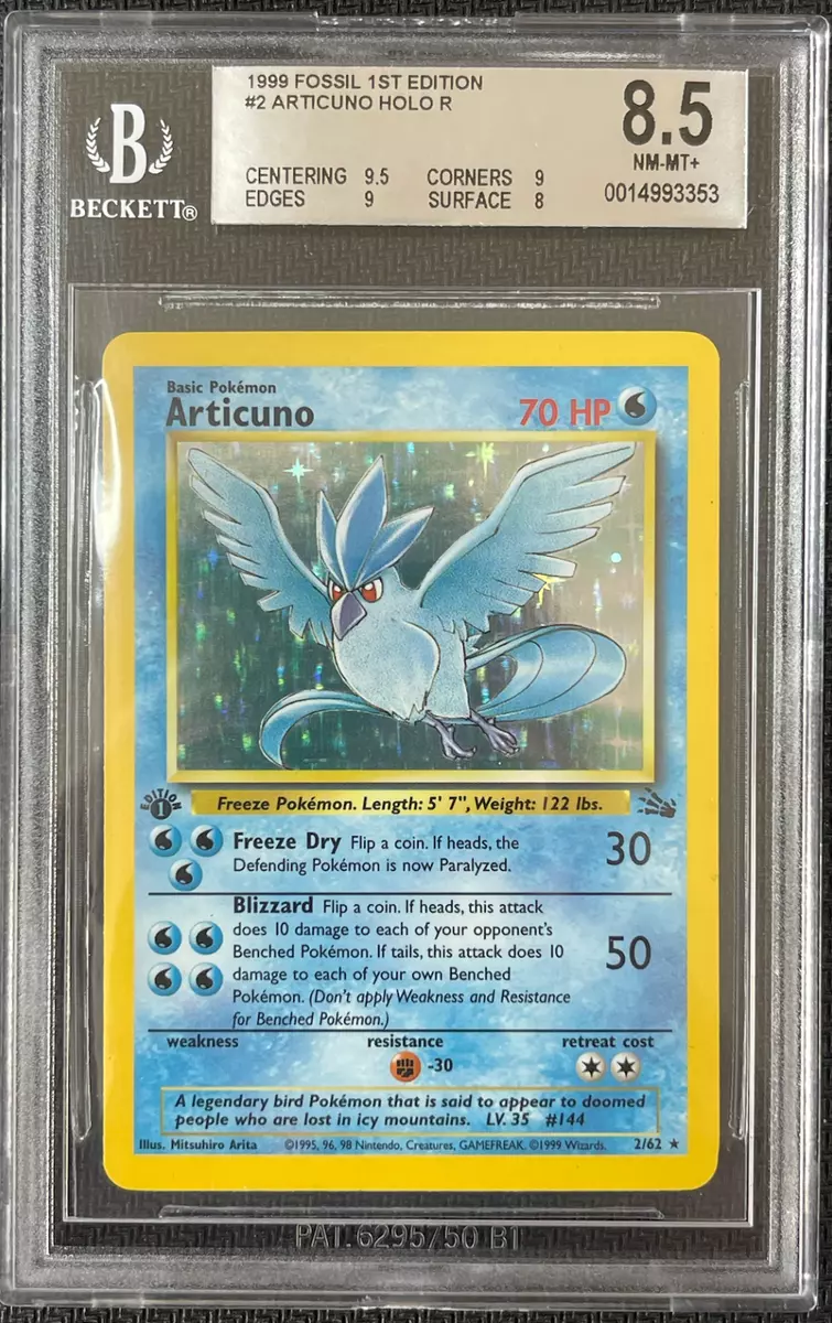  Pokemon - Articuno (2) - Fossil - Holo : Toys & Games