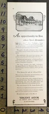 1928 SPORT BEACH CLUB HARBOR LONG ISLAND REAL ESTATE VINCENT ASTOR AD FDA288