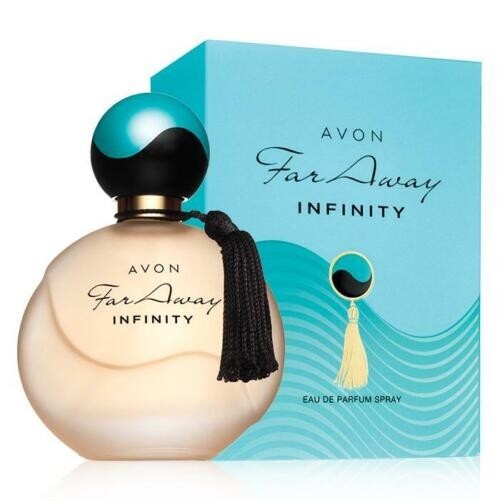 Women Avon FAR AWAY Infinity Eau De Parfum Perfume Spray 1.7oz~NEW IN BOX~SEALED - Picture 1 of 3