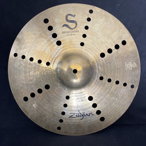 Zildjian Trash Crash cymbal 16”/40cm, Has Cracks eBay