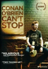 Conan OBrien Cant Stop Dvd BRAND NEW Andy Richter Mike Sweeney Sona Movsesian 