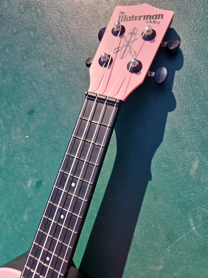 The Waterman By KALA KA SWB PK Matte Pink Concert Ukulele - Image 4 of 4