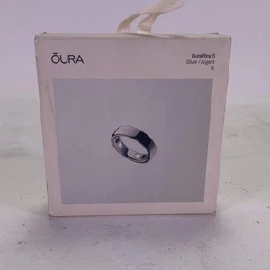 Nouvelle bague Oura 5 Taille 8 Silver Silver Smart Ring JZ90-61403-08