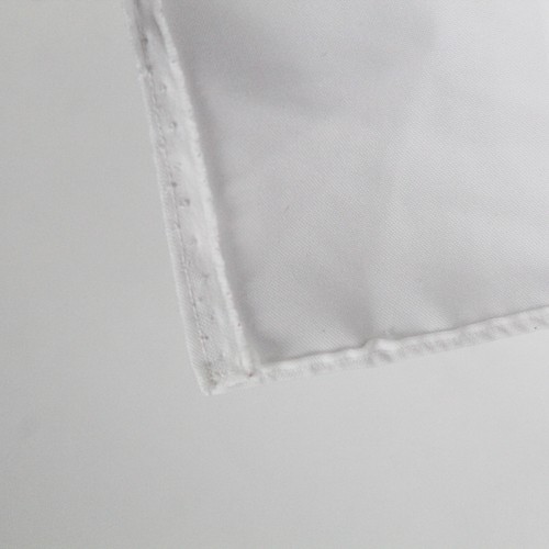 Long Plain White Rectangular Tablecloth 70" x 90" Dining Decor - Picture 5 of 5