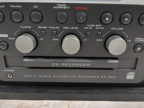TEAC GF-350 CD Player Recorder, Record Player, FM/AM Stereo CD Not Working READ - Picture 6 of 11