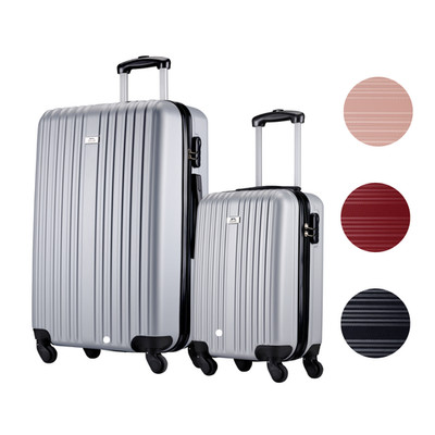 Slazenger Kofferset 2 Teilig Trolley Handgepäck (S) und Reisekoffer Groß (M/L) -