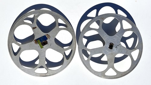 Vintage 35MM Split Aluminum Movie Reel 10” Motion Picture Take Up Reel - Picture 12 of 14