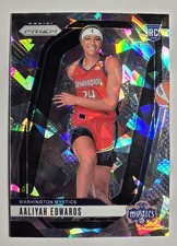 2024 Panini Prizm WNBA - Aaliyah Edwards #142 Ice Prizm (RC)