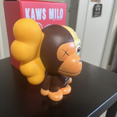 KAWS MILO Dissected A Baby Ape Fake BAPE Baby Milo Brown Vinyl