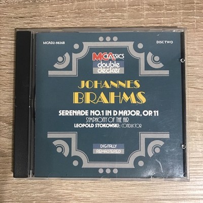 Brahms: Serenade No. 1 in D Major, Op. 11 - Symphony of the . CD | Zustand gut J