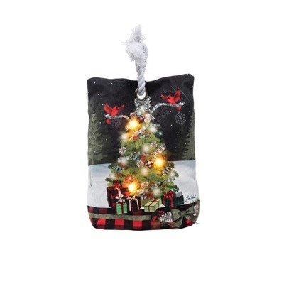 Christmas Tree Memories Light-Up LED Door Stop