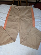 NWT Adriano Goldschmied Elvie Tuxedo High Rise Crop Trouser Sz 27 Wst 28 Insm 26