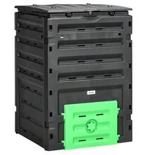 BPA-Free Garden Compost Bin - 120 Gallon, 80 Vents for Efficient Decomposition