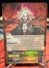 Dracula, the demonic one / alucard the dark noble FOW Force of will