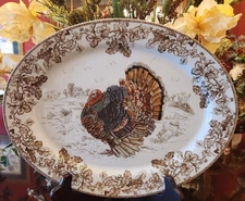 Williams Sonoma Plymouth Turkey Platter