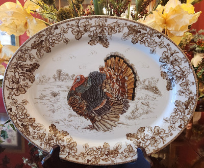 Williams Sonoma Plymouth Turkey Platter