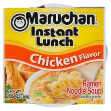 Maruchan Instant Lunch Chicken Flavor Soup Noodles - 2.25oz.(12 Count)