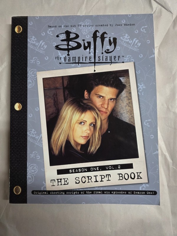 2000 BUFFY THE VAMPIRE SLAYER Script Book Season 1 Vol. 2 FN+ 6.5 1st Pocket PPB