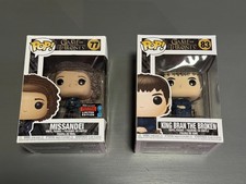 Funko Pop! Game Of Thrones Bran the Broken #83 and Missandei #77